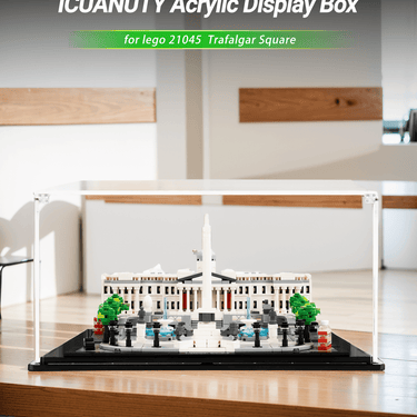 Display Case for Lego Architecture Trafalgar Square 21045 - ICUANUTY