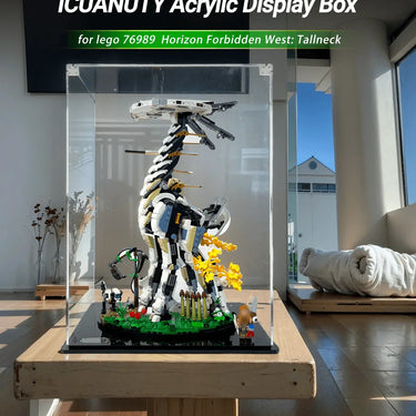 Display Case for Lego Horizon Forbidden West: Tallneck 76989 - ICUANUTY
