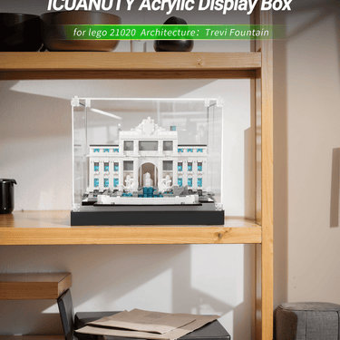 Display case for LEGO Architecture Trevi Fountain Display 21020 - ICUANUTY