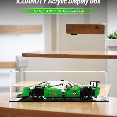Display case for LEGO 24 Hours Race Car 42039 - ICUANUTY