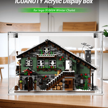 Display Case for Lego BrickLink Winter Chalet 910004 - ICUANUTY