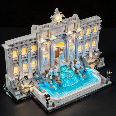 Light Kit for LEGO® Architecture Trevi Fountain 21062 - ICUANUTY