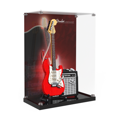 Acrylic Display Case for LEGO® Ideas Fender® Stratocaster™ 21329
