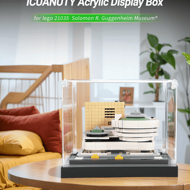 Display Case for LEGO Architecture Solomon R. Guggenheim Museum 21035 - ICUANUTY