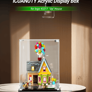 Display Case for LEGO Disney 'Up' House 43217 - ICUANUTY