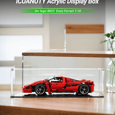 Display case for LEGO Ferrari Enzo 8653 - ICUANUTY