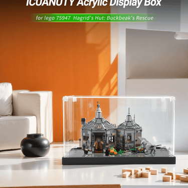 Display Case for LEGO Hagrid's Hut: Buckbeak's Rescue 75947 - ICUANUTY