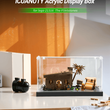 Display Case for LEGO Ideas The Flintstones 21316 - ICUANUTY