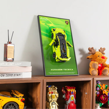 Wall Frame For LEGO Technic Lamborghini Huracán Tecnica 42161 - ICUANUTY