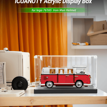 Display Case for Lego Volkswagen T1 Camper Van 10220 - ICUANUTY