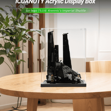 Display case for LEGO Star Wars Krennic's Imperial Shuttle 75156 - ICUANUTY