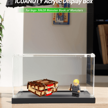 Display case for LEGO Harry Potter Monster Book of Monsters 30628 - ICUANUTY