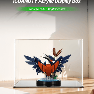 Display Case for Lego Kingfisher Bird 10331 - ICUANUTY