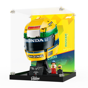 Display case for LEGO® Editions Ayrton Senna Helmet 43024
