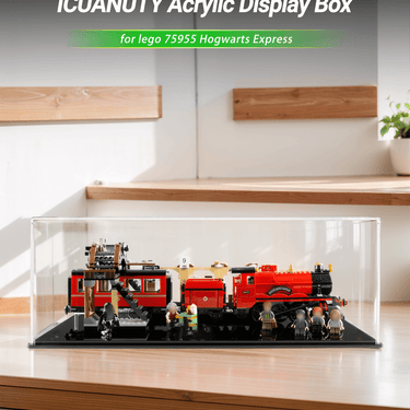Display Case for Lego Hogwarts Express 75955 - ICUANUTY