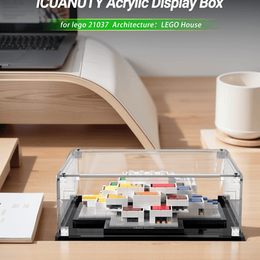 Display Case for Lego Architecture LEGO House 21037 - ICUANUTY