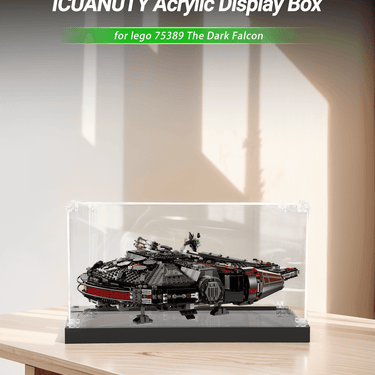 Display Case for LEGO Star Wars The Dark Falcon 75389 - ICUANUTY