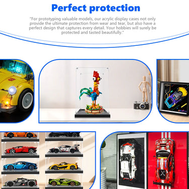 Display case for LEGO® Disney™ Heihei 43272 - ICUANUTY