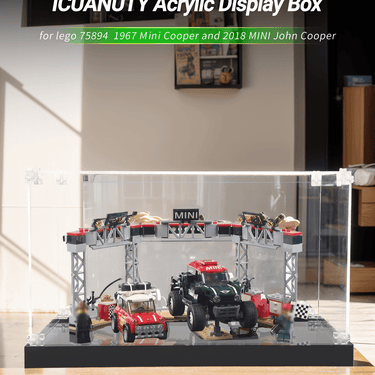 Display Case for LEGO Speed Champions 75894 - ICUANUTY