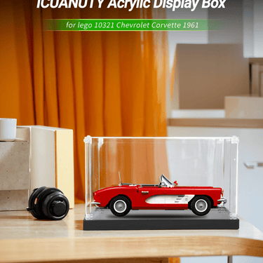 Display Case for Lego Creator Chevrolet Corvette 10321 - ICUANUTY