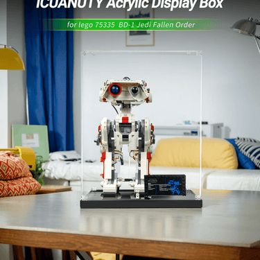Display Case for LEGO Star Wars BD-1 75335 - ICUANUTY