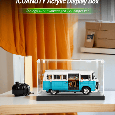 Display Case for Lego Volkswagen T2 Camper Van 10279 - ICUANUTY