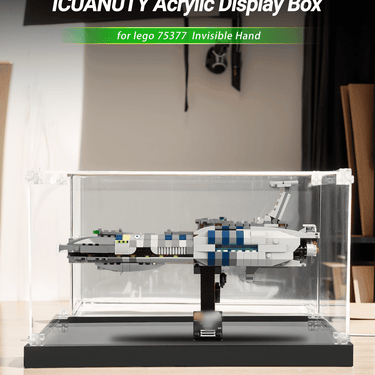 Display case for LEGO Invisible Hand 75377 - ICUANUTY