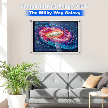 Display Case for LEGO® Art The Milky Way Galaxy 31212 - ICUANUTY
