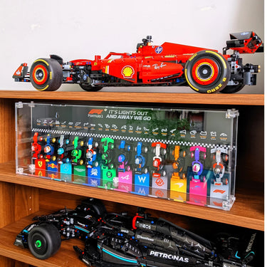 Premium Wall-Mounted Display Case for LEGO® Collectible Minifigures Series 71049 - ICUANUTY