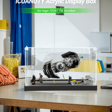Display case for LEGO Star Wars TIE Bomber 75347 - ICUANUTY