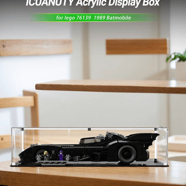Display case for LEGO Batmobile 1989 76139 - ICUANUTY