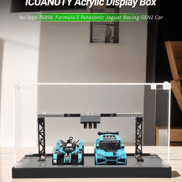 Display Case for LEGO Speed Champions 76898 - ICUANUTY