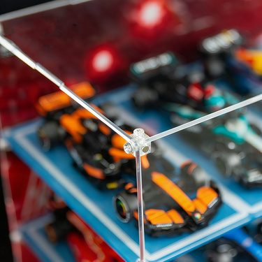 Display Case Compatible with 12 LEGO Speed Champions Cars | 3-Tier Ultimate LEGO Car Display Solution