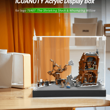 Display Case for Lego The Shrieking Shack & Whomping Willow 76407 - ICUANUTY