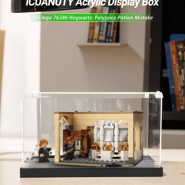 Display Case for Lego Hogwarts: Polyjuice Potion Mistake 76386 - ICUANUTY