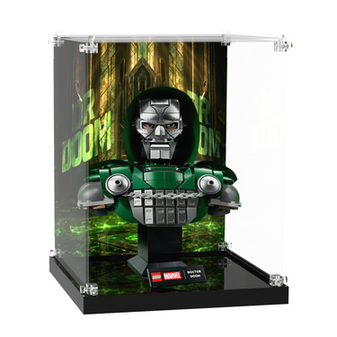 Acrylic Display Case for LEGO Marvel Doctor Doom Bust 76345