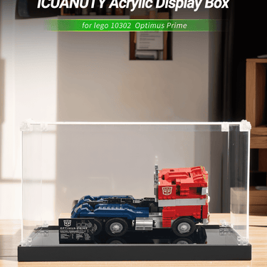 Display Case for Lego Creator Expert Optimus Prime 10302 - ICUANUTY