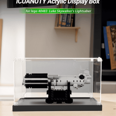 Display Case for Lego Luke Skywalker's Lightsaber 40483 - ICUANUTY