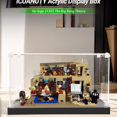 Display Case for LEGO IdeasThe Big Bang Theory 21302 - ICUANUTY