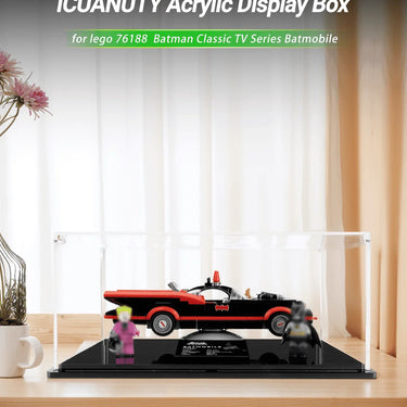 Display Case for Lego Batman Classic TV Series Batmobile 76188 - ICUANUTY