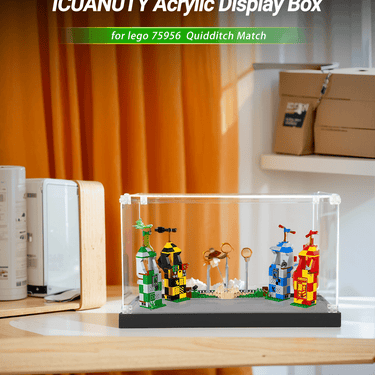 Display Case for Lego Harry Potter Quidditch Match 75956 - ICUANUTY