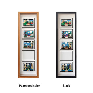 Wall Display Frame for LEGO™ Vertical City Postcards - ICUANUTY