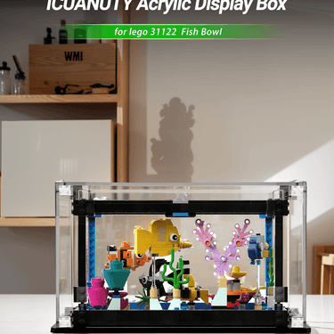 Display Case for Lego Creator Fish Tank 31122 - ICUANUTY