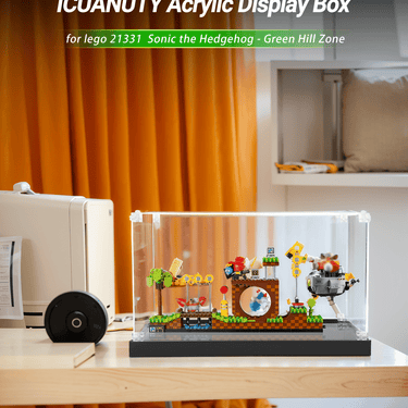 Display case for LEGO Sonic the Hedgehog - Green Hill Zone 21331 - ICUANUTY