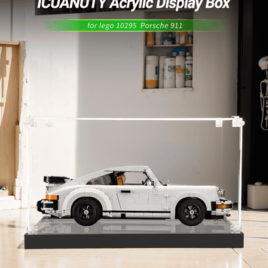 Display Case for LEGO 10295 Creator: Porsche 911 - ICUANUTY