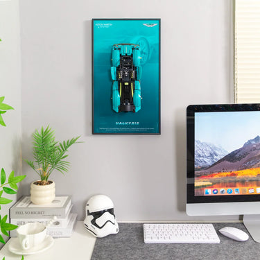 Display Frame LEGO Technic Aston Martin Valkyrie 42208 - ICUANUTY