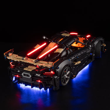 Premiumljussats kompatibel med LEGO Technic™ Koenigsegg Sadair's Spear Megacar 42232