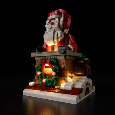 Premium Light Kit Compatible with LEGO Santa's Holiday Countdown 40874