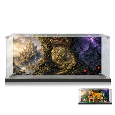Display Case for LEGO® Snow White and the Seven Dwarfs' Cottage 43242