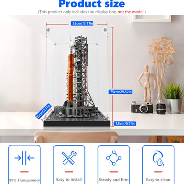 Display Case for NASA Artemis Space Launch System (10341) - ICUANUTY